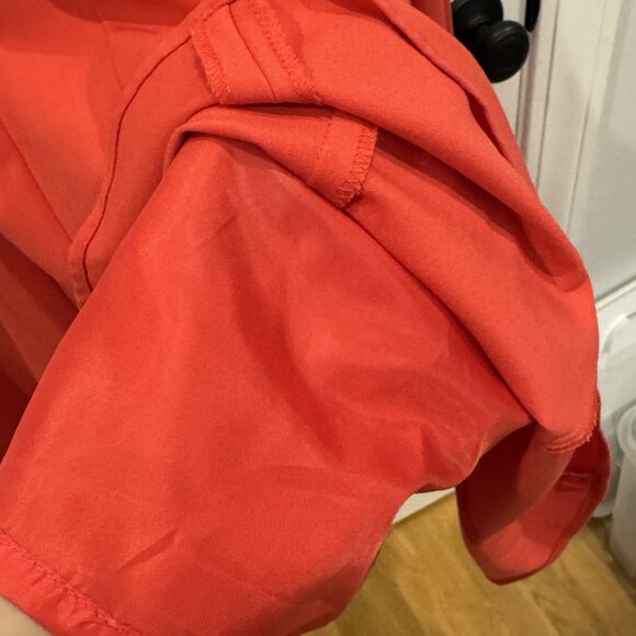 Calvin Klein 18W Coral Sleeveless Dress Workwear Wedding Classic - Picture 5 of 6